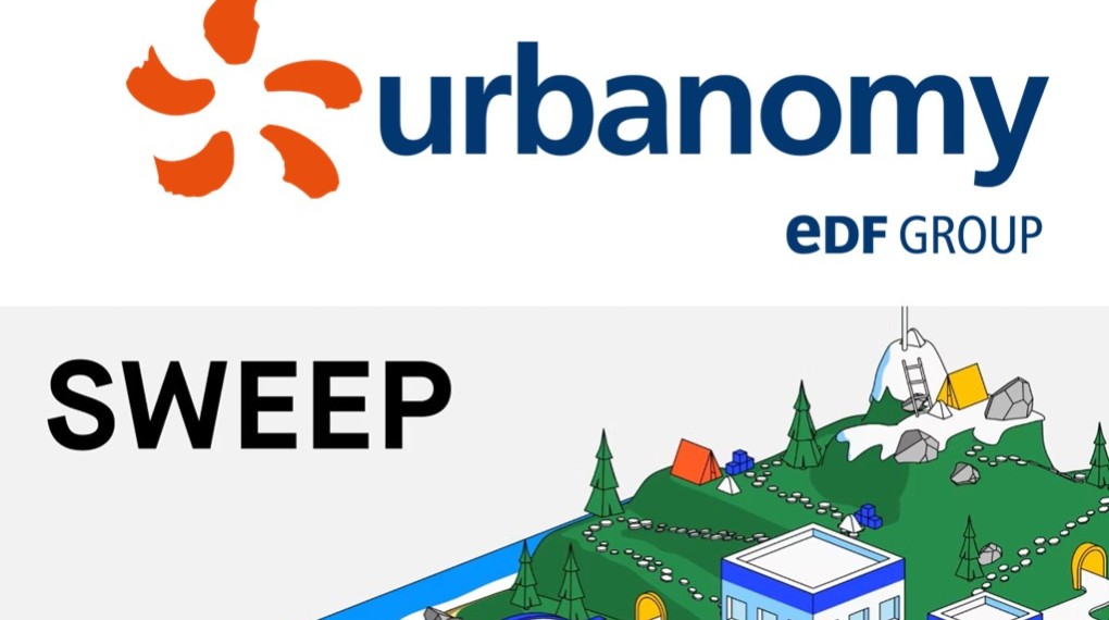 Visuel associant les logos d'Urbanomy et de Sweep