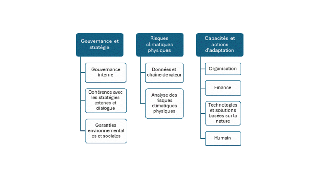 Trois axes ACT Adaptation et thématiques abordées