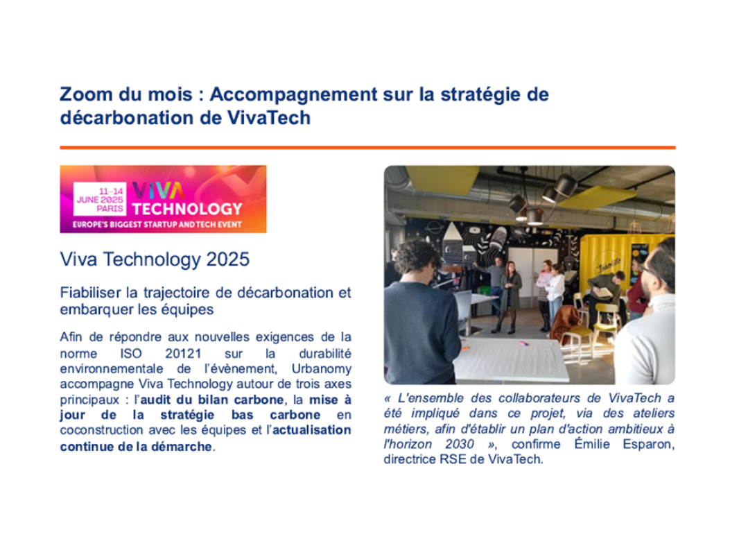 10ème page de la newsletter Urbanomy de juillet 2025