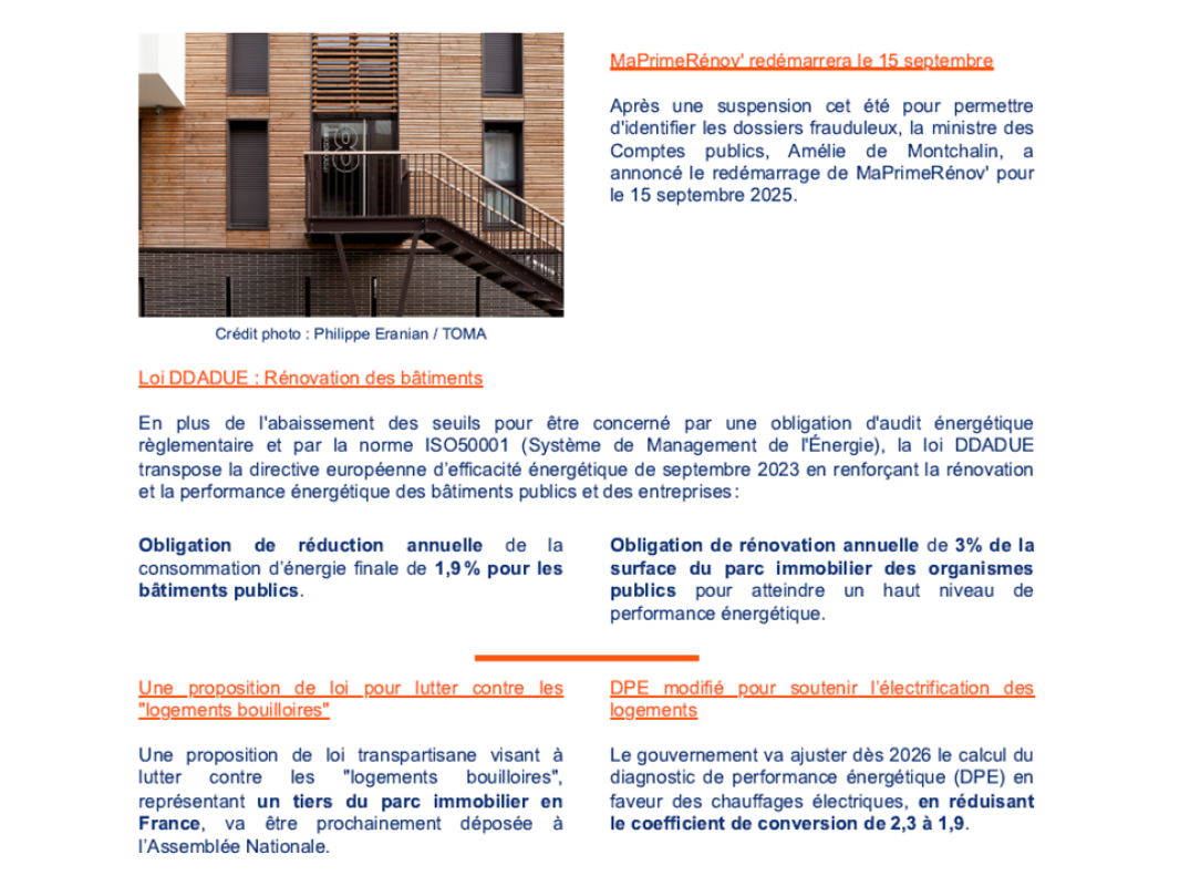 7ème page de la newsletter Urbanomy de juillet 2025