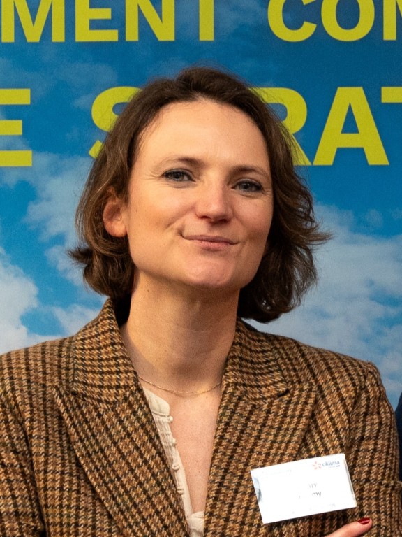 Photo de Lucie Raty, directrice générale déléguée d'Urbanomy, lors des Climate Talks 2025