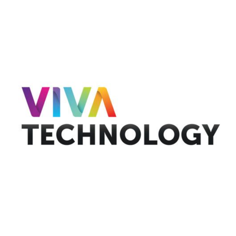 Logo du salon Viva Technology, dit VivaTech, en format carré