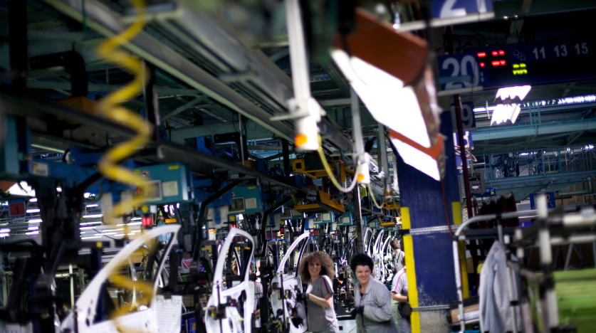 Usine PSA Peugeot Citroën de Mulhouse