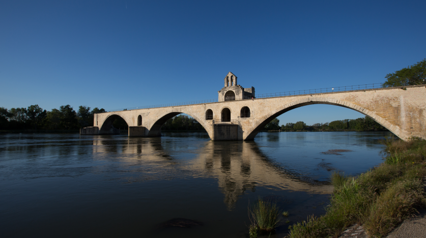 Le pont d'Avignon, dans le Vaucluse